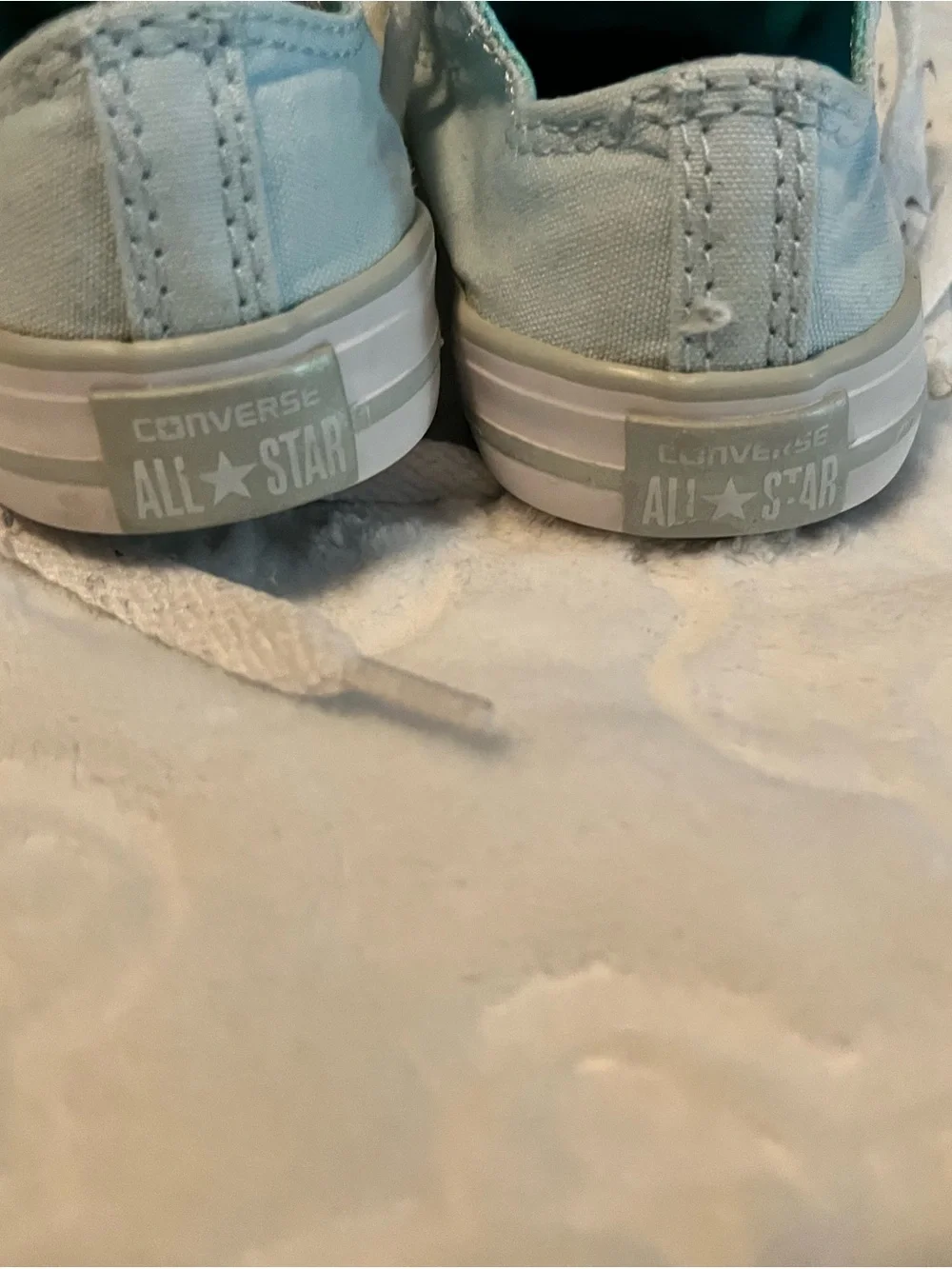 Converse baby Aqua Canvas Low-Top Sneakers